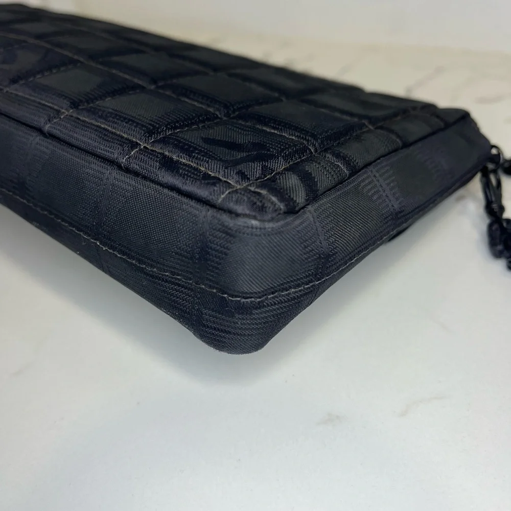Chanel Black Travel Line Flap Bag